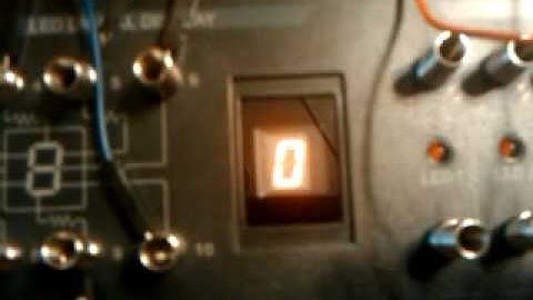 Arduino + 7 segment led fun