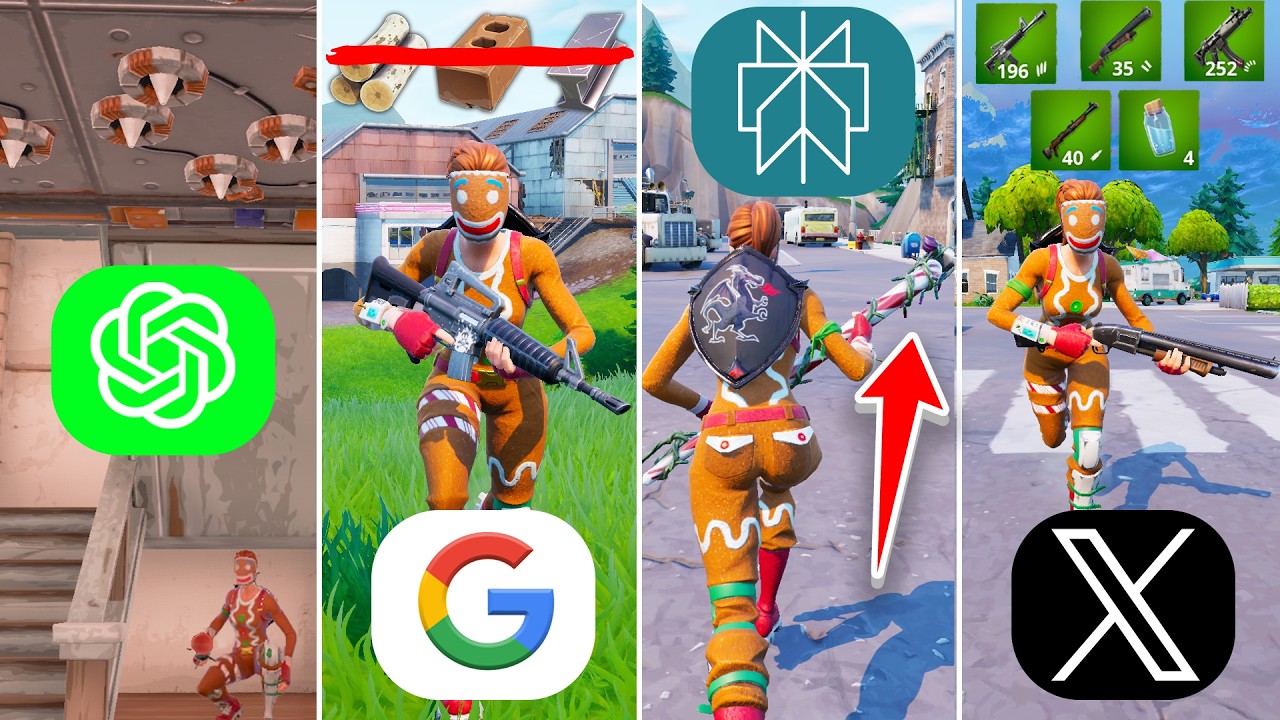 I Asked AI's For Their HARDEST Fortnite Challenges