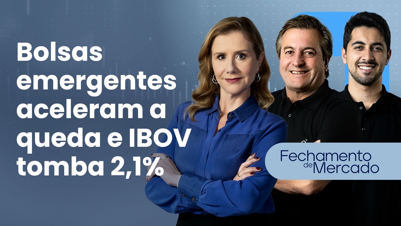 🔴 04/02/26 Bolsas emergentes aceleram a queda e IBOV tomba 2,1% | Fechamento de Mercado