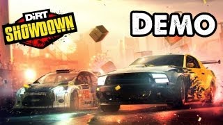 Dirt Showdown Demo: Single Player/Multiplayer - 8 Ball/Destruction Derby (Gamplay/Walkthough)