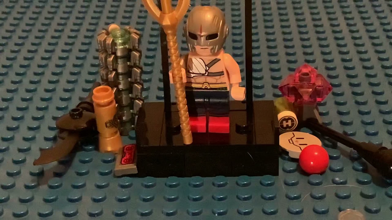 Purist custom Lego superheroes.