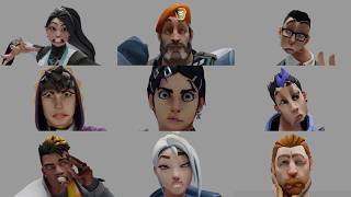 Valorant Agents Making Weird Faces screenshot 3