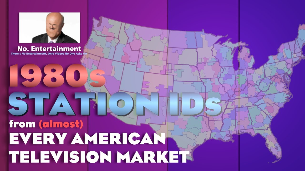 1980s Station IDs from Every American Television Market (that I could