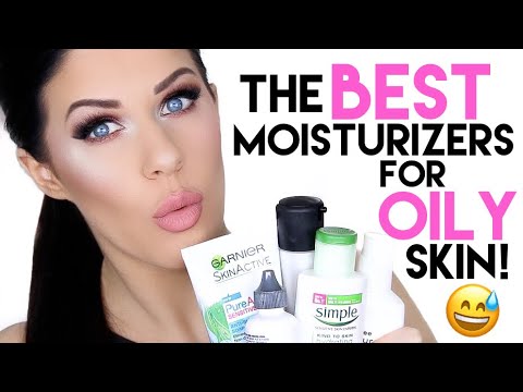 THE BEST MOISTURIZERS FOR OILY SKIN!!! - YouTube
