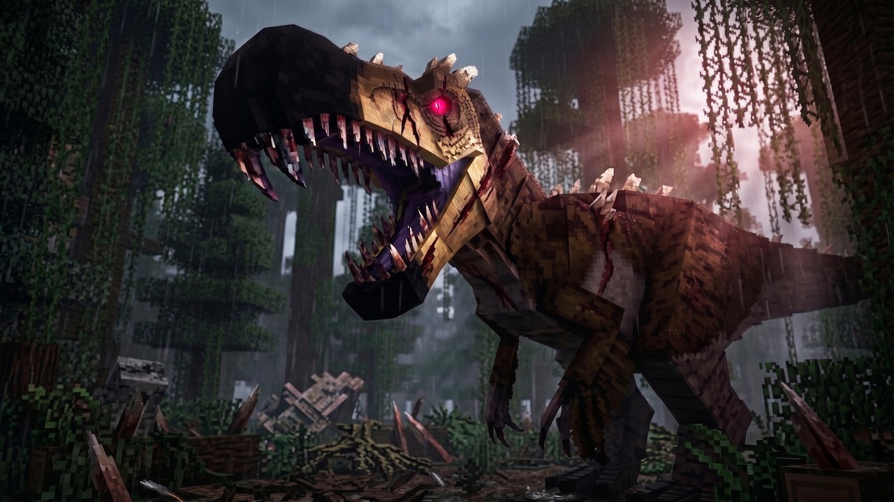 ich FINDE HORROR REX in Minecraft..