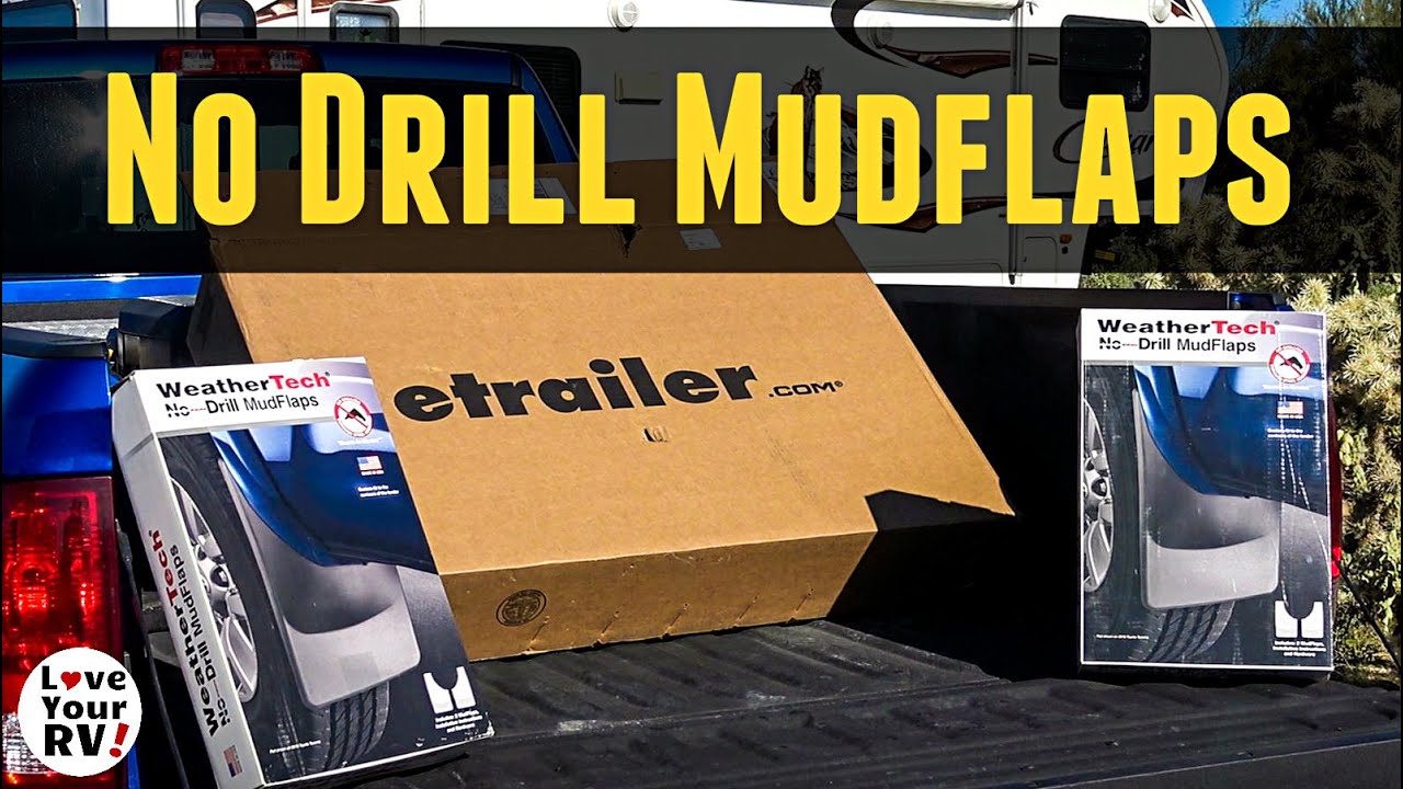 Installing WeatherTech NoDrill Mudflaps from (Ram 3500