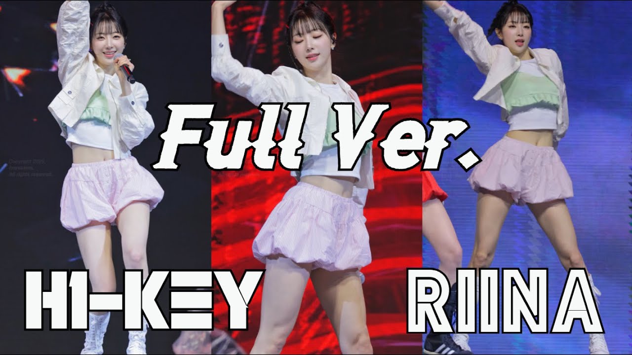 [4K 60fps] 250327 하이키(H1-KEY) 리이나(RIINA) 풀버전/full ver. 직캠/fancam @ 논산딸기 ...