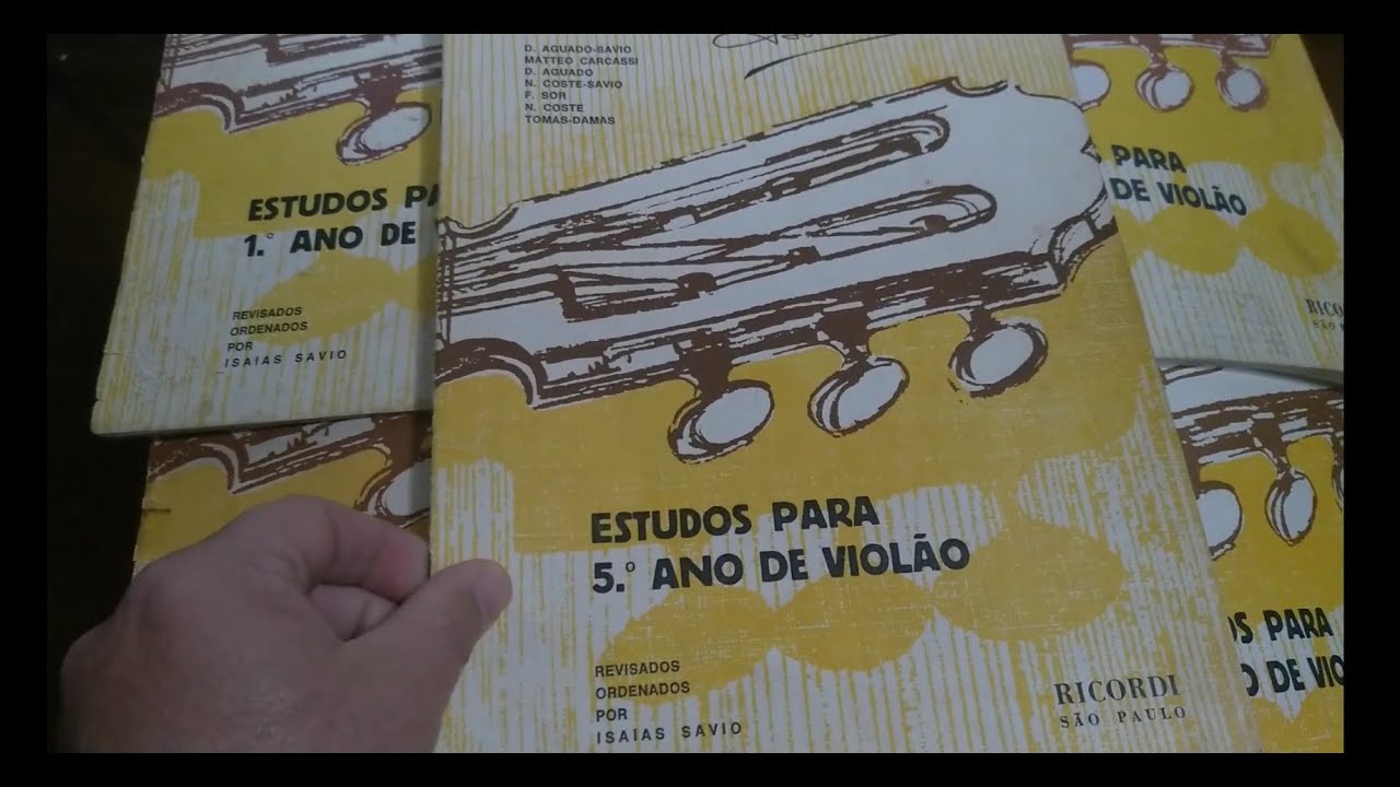 Isaías Sávio e Estudo nº 8 para o 5º ano de Violão