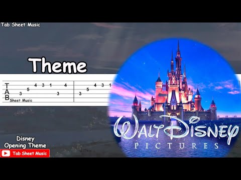 Disney Opening Theme - Guitar Tutorial