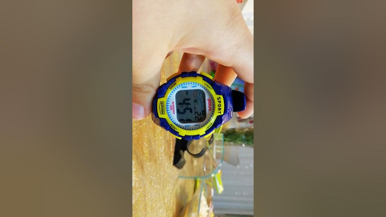 Kids Digital Watch/Polit CW0026 YouTube