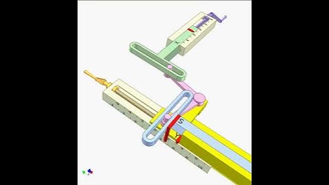 Linkage adding mechanism 1480p | Mechanical Design Concepts And Mechanisms