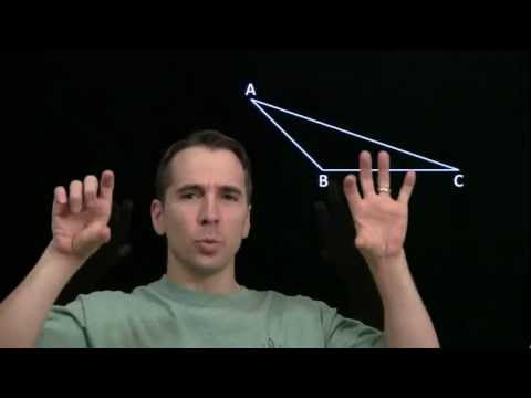 Video: Hvorfor er det, at Ortocentret af en stump trekant skal ligge på ydersiden af trekanten?