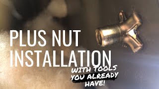 VAN BUILD | How to Install Plus Nuts | Easy Plus Nut Install with No Special Tool!