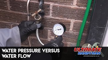 Waterdruk versus waterstroom