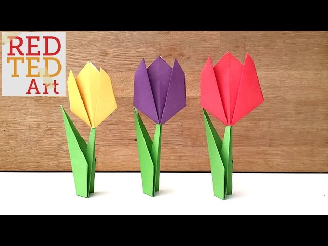 39 Easy Origami Flowers - Kids Activities Blog