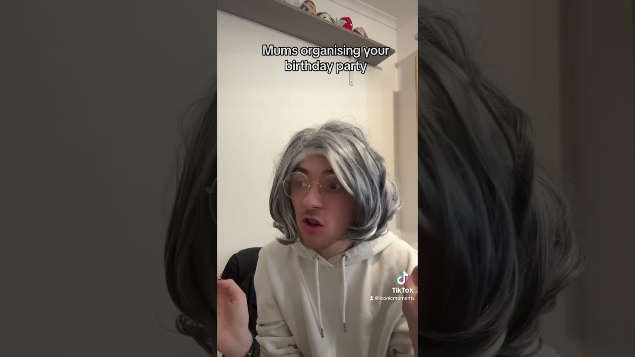 Mums organising your birthday party 