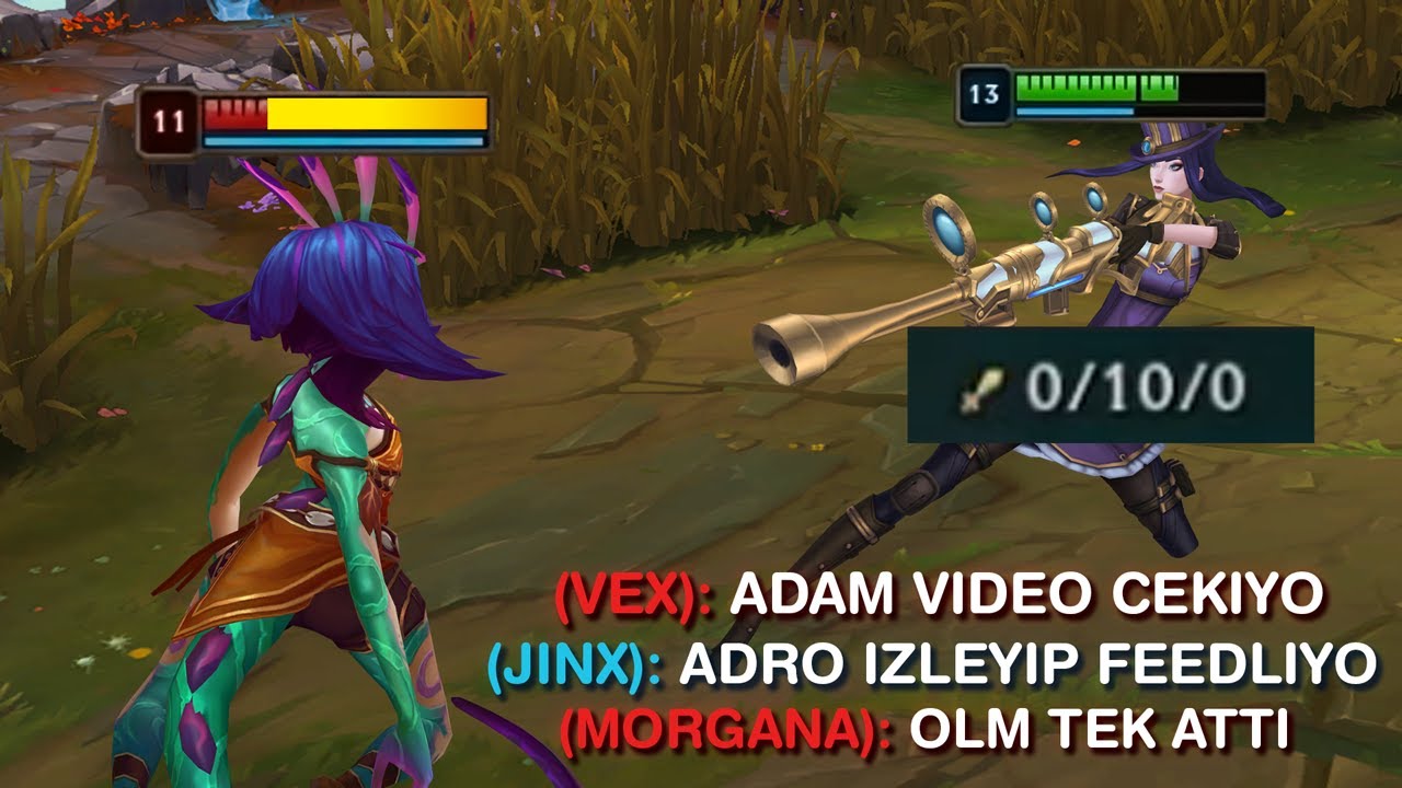 0/10 başlayan Caitlyn tek atabilir mi? (atabilir)