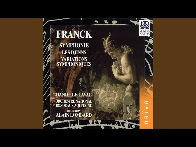Franck - Symphonie en ré min : Orch. Nat. Bordeaux Aquitaine