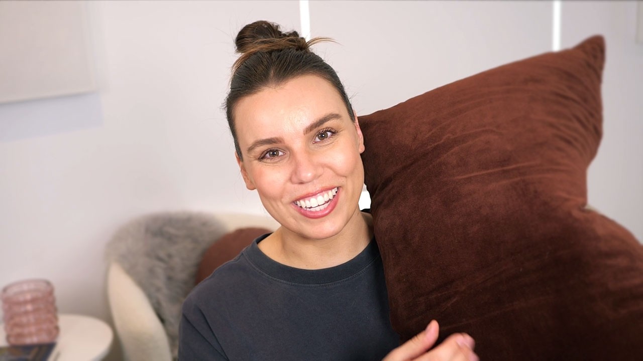 I redecorated our loungeroom to be cosy and warm