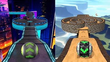 Going Balls VS Rollance Balls, Action Balls,Super Rolling Ball Balance  Gameplay Walkthrough Part 10