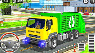 Garbge Trash Cleaner Truck Simulator - Modern Truck Driving Games - Android Gameplay screenshot 5