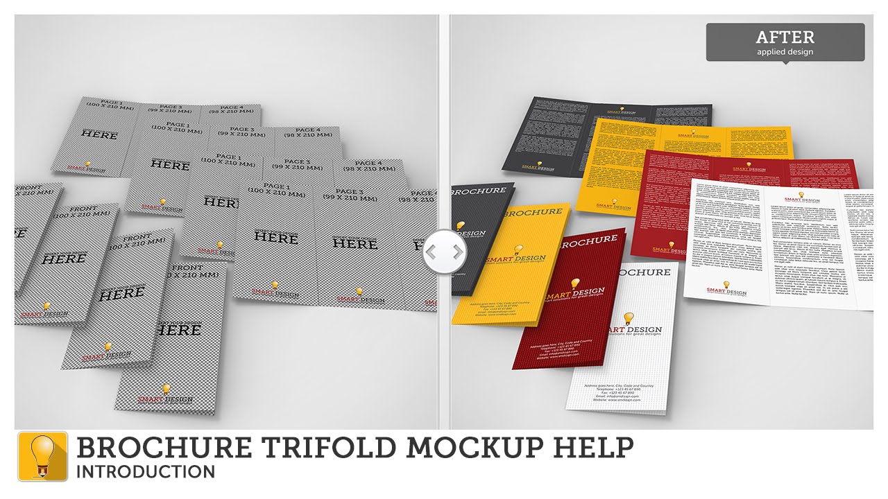 Brochure Trifold Mockup Help - Introduction