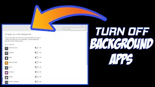 How To Turn Off Background Apps In Windows 10 ||  By TL world || screenshot 5