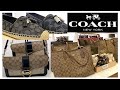 COACH OUTLET SHOP 75% OFF CLEARANCE SALE MEN’S & WOMEN’S HANDBAGS SHOES  SHOP WITH ME @marylouchanel