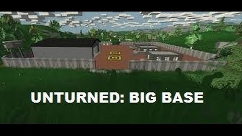 Unturned: Big Base / House crafting
