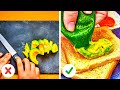Genius FOOD Hacks And Awesome Knife Skills || 5-Minute Recipes From Food Scraps!