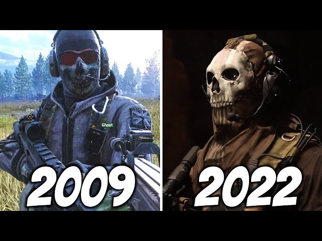 Ghost reacts to Missile Launch comparison MW2 (2009 vs 2022) 