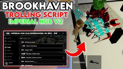 Brookhaven Troll Script IMPERIAL HUB FE SCRIPT Showcase | Delta/Arceus X/Codex