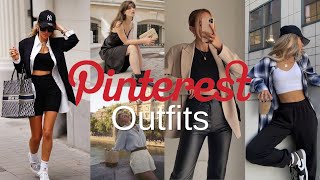 Recreando outfits de PINTEREST | Aesthetics, básicos, europeos, clásicos y más