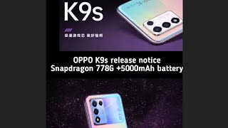 OPPO K9s hand on