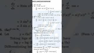 Chapter 5 mislenious Class 12 #shorts #math #12thmathobjectiveforboardexam2027