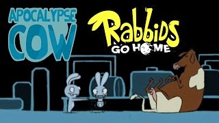 #13 Rabbids Go Home - Apocalypse Cow - Video Game - kids movie - Gameplay - Videospiel screenshot 4