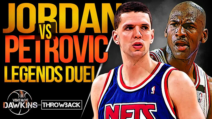 Michael Jordan vs Drazen Pterovic LEGENDS Duel | March 17, 1992 | Petro With 26 Pts, MJ with 40 Pts!