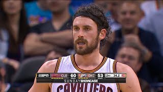Cleveland Cavaliers vs Oklahoma City Thunder - Full Game Highlights | February 21, 2016 | NBA