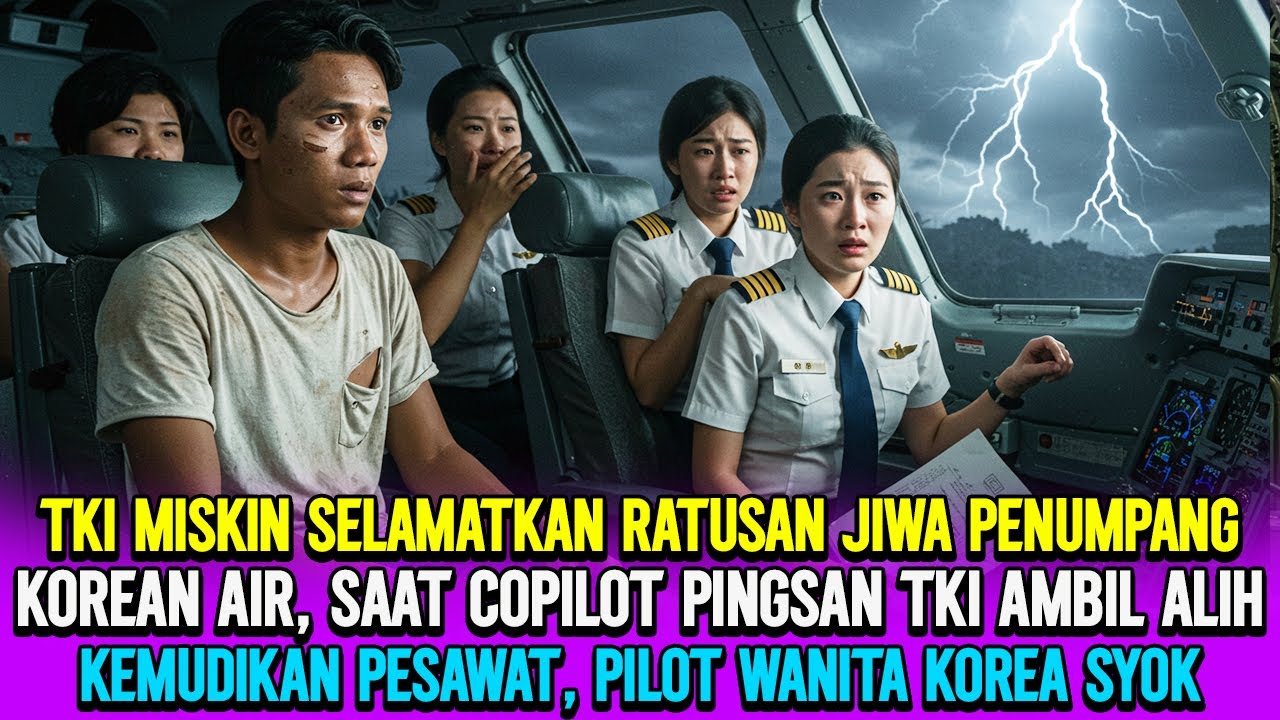 TKI YANG DIHINA‼️TKI MISKIN SELAMATKAN RATUSAN JIWA PENUMPANG PESAWAT KOREAN AIR YANG HAMPIR JATUH