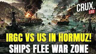 LIVE | IRGC Gunfire, Grenades 'Chase' Vessels in Hormuz as Iran Vows to ‘Break US Blockade by Force’