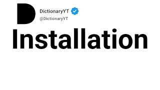 Installation Synonyms | Thesaurus | Similar Words 