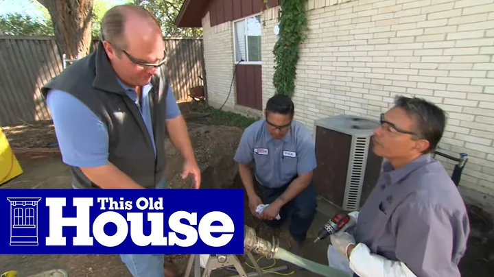 How to Repair a Sewer Pipe Under a Concrete Slab | This Old House - DayDayNews