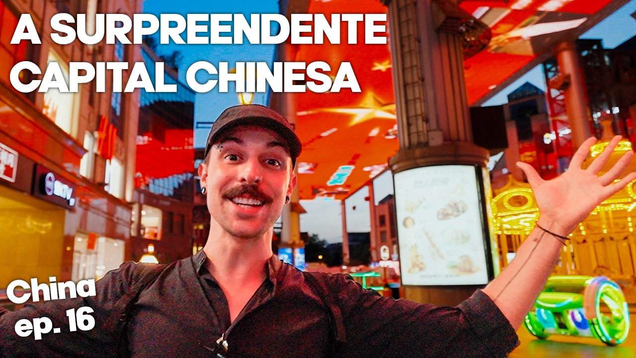É ISSO QUE VOCÊ ENCONTRA NA CAPITAL CHINESA 🇨🇳