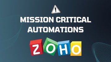 Detect Failed Zoho Mission Critical Automations