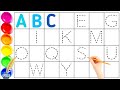 How to Write Letters for Children - Teaching Writing ABC for Preschool - Alphabet for Kids