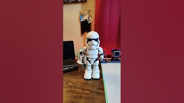 Stormtrooper by Ubtech Welcome to the First Order #robot #starwar #realrobot #robotics #ubtech