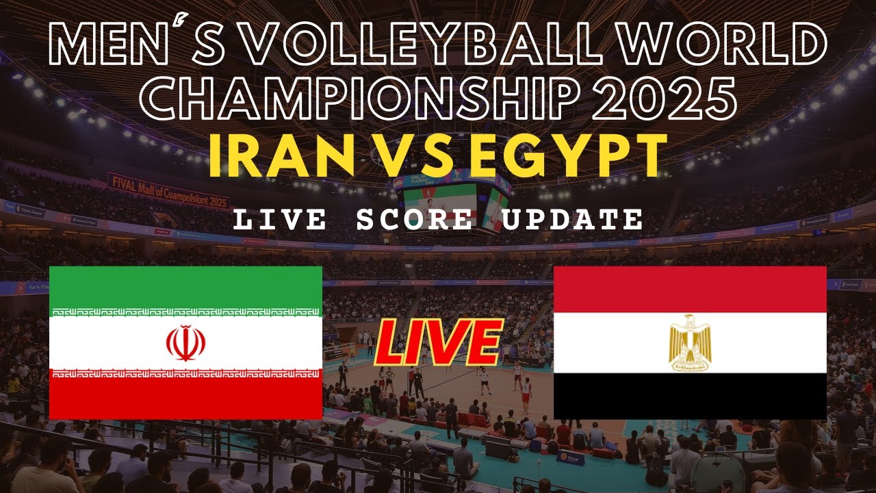 Iran vs Egypt Live Scores | FIVB Volleyball Men's World Championship