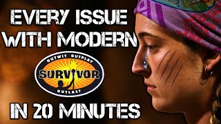 Every Issue With Modern Survivor in 20 Minutes