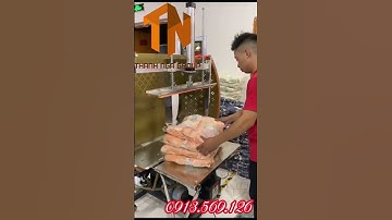 MÁY BUỘC DÂY NILONG TỰ ĐỘNG dễ thao tác, điểu chỉnh được nhiều chủng loại hàng hóa nhiều kích thước