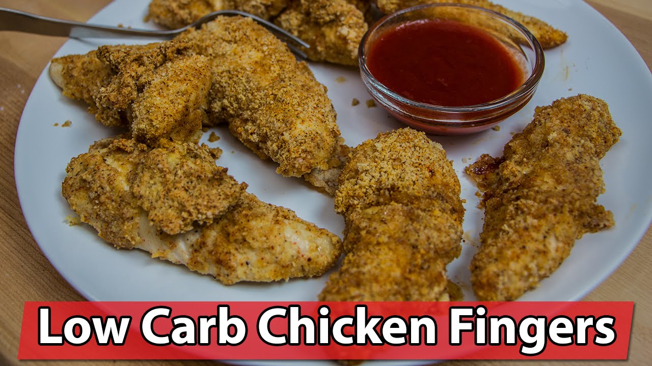 Labrada Lean Body LOW CARB Chicken Fingers Recipe YouTube